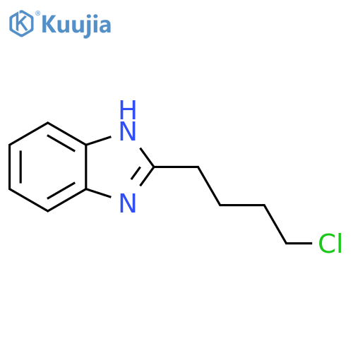 2-(4-chlorobutyl)-1H-Benzimidazole structure