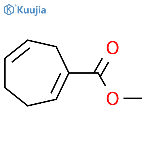 Methyl cyclohepta-1,5-diene-1-carboxylate structure