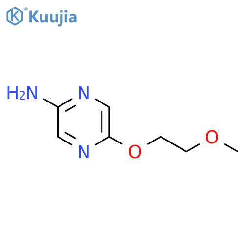 5-(2-Methoxyethoxy)pyrazin-2-amine structure