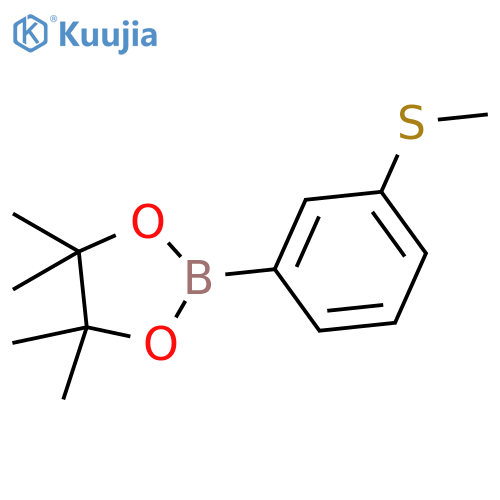 3-(Methylthio)phenylboronic Acid Pinacolate structure