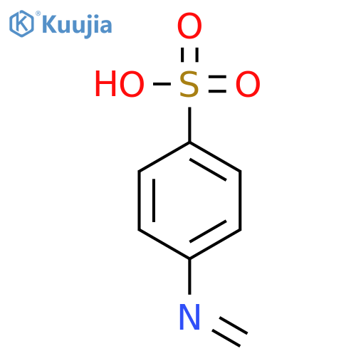 Benzenesulfonic acid, 4-(methyleneamino)- structure