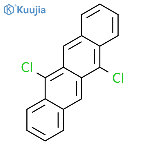 Naphthacene, 5,11-dichloro- structure