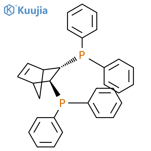 (2S,3S)-(+)-2,3-Bis(diphenylphosphino)-bicyclo2.2.1hept-5-ene structure