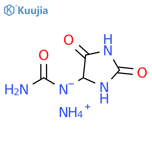 Urea,(2,5-dioxo-4-imidazolidinyl)-,monoammoniumsalt structure