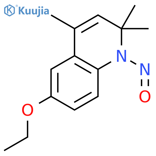 Quinoline, 6-ethoxy-1,2-dihydro-2,2,4-trimethyl-1-nitroso- structure