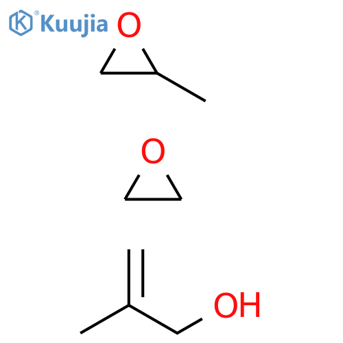 Oxirane, 2-methyl-, polymer with oxirane, bis(2-methyl-2-propen-1-yl) ether structure