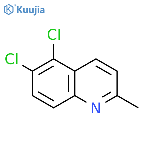 Quinoline, 5,6-dichloro-2-methyl- structure