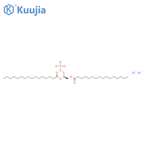 1,2-Dipalmitoyl-sn-glycero-3-phosphatidic Acid Sodium Salt structure