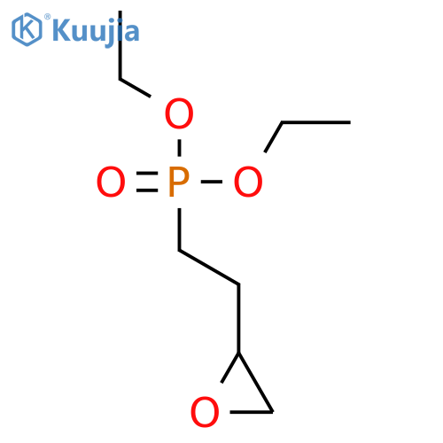 PHOSPHONIC ACID, (2-OXIRANYLETHYL)-, DIETHYL ESTER structure