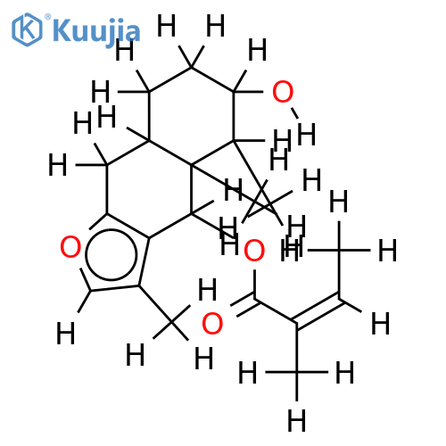 6-Angeloylfuranofukinol structure