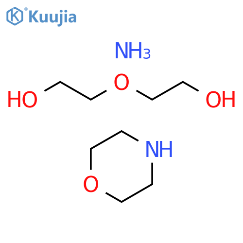 Ethanol,2,2'-oxybis-,reactionproductswithammonia,morpholineproducttowerresidues structure