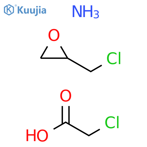 Aceticacid,chloro-,reactionproductswithammonia-epichlorohydrinpolymer structure