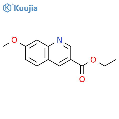 ethyl 7-methoxyquinoline-3-carboxylate structure