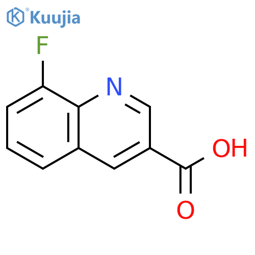 8-Fluoroquinoline-3-carboxylic acid structure