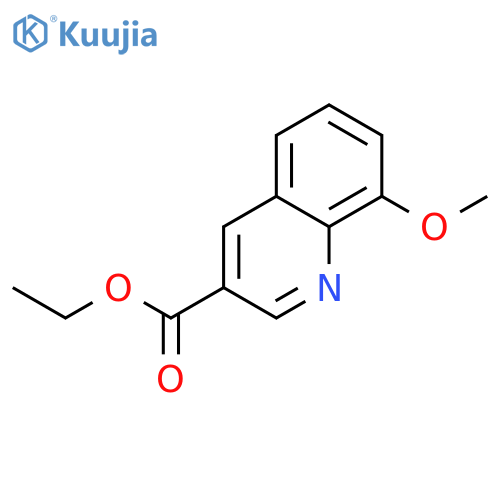 Ethyl 8-methoxyquinoline-3-carboxylate structure