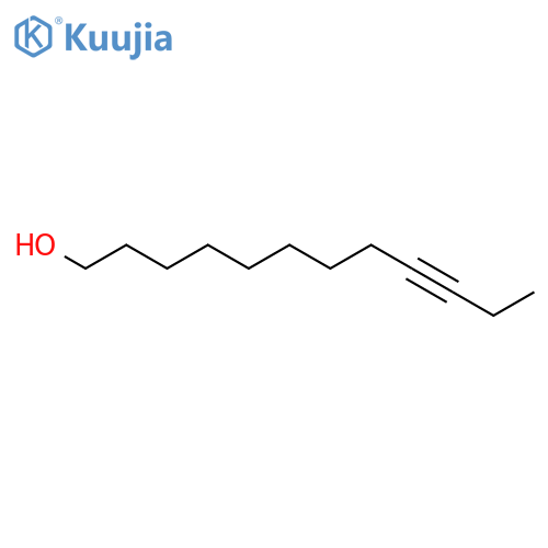 9-Dodecyn-1-ol structure