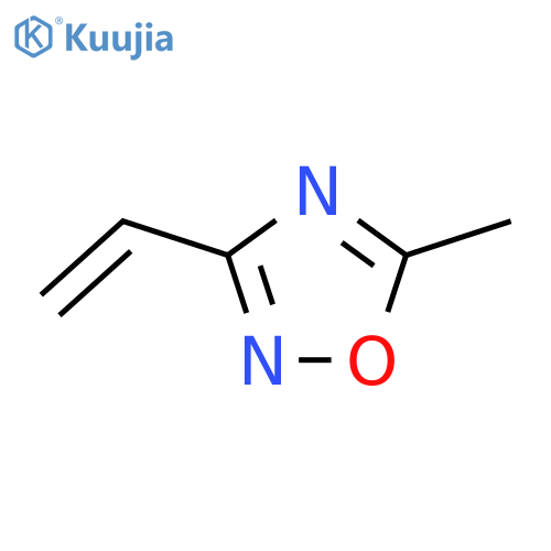 1,2,4-Oxadiazole, 3-ethenyl-5-methyl- structure