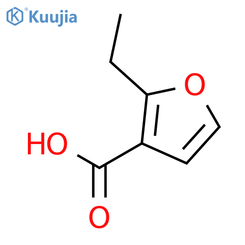 2-ethylfuran-3-carboxylic acid structure