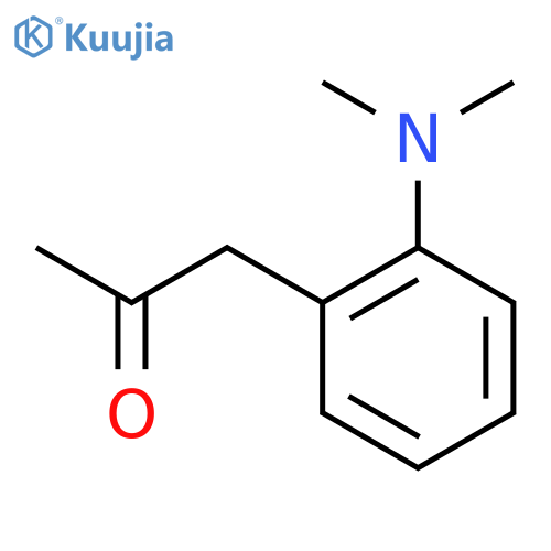1-(2-(Dimethylamino)phenyl)propan-2-one structure