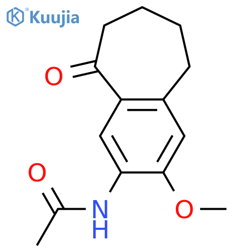 Acetamide,N-(6,7,8,9-tetrahydro-3-methoxy-9-oxo-5H-benzocyclohepten-2-yl)- structure