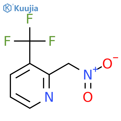 2-(Nitromethyl)-3-(trifluoromethyl)pyridine structure