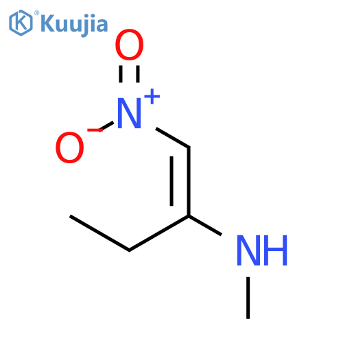1-BUTEN-2-AMINE, N-METHYL-1-NITRO- structure