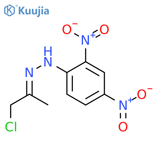 N-[(e)-1-chloropropan-2-ylideneamino]-2,4-dinitroaniline structure