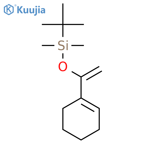 Silane, [[1-(1-cyclohexen-1-yl)ethenyl]oxy](1,1-dimethylethyl)dimethyl- structure
