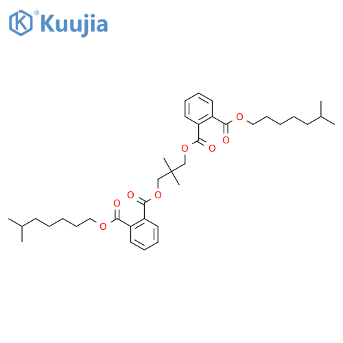 2-O-[2,2-Dimethyl-3-[2-(6-methylheptoxycarbonyl)benzoyl]oxypropyl] 1-O-(6-methylheptyl) benzene-1,2-dicarboxylate structure