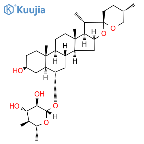 Neochlorogenin 6-O-β-D-quinovopyranoside structure