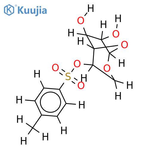 5-Tosyl-alpha-D-1,6-Anhydrogalactofuranose structure