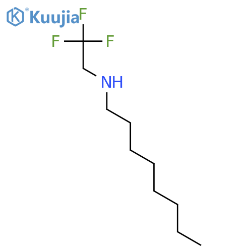 1-Octanamine, N-(2,2,2-trifluoroethyl)- structure