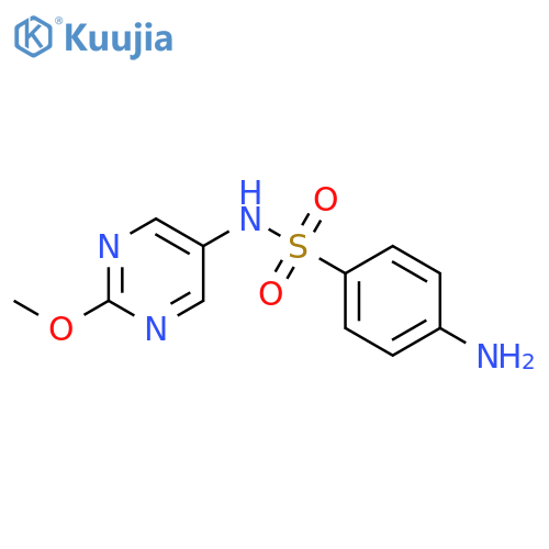 5-sulfanilamido-2-methoxypyrimidine structure