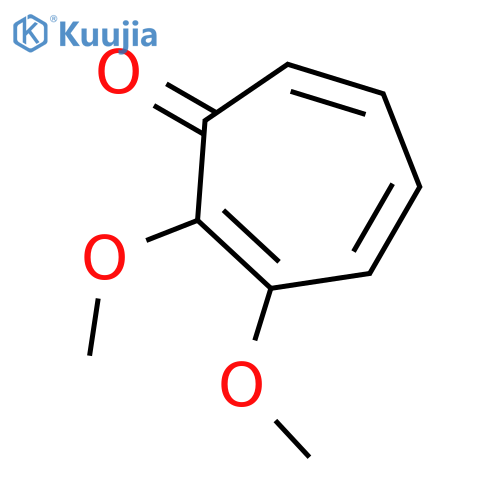 2,4,6-CYCLOHEPTATRIEN-1-ONE, 2,3-DIMETHOXY- structure