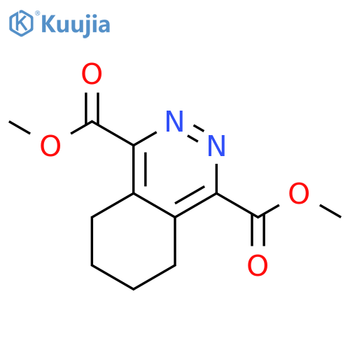 1,4-Phthalazinedicarboxylic acid, 5,6,7,8-tetrahydro-, dimethyl ester structure