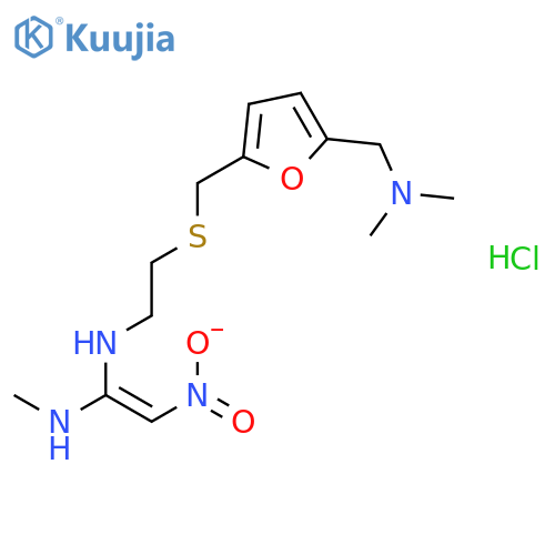 ranitidine hydrochloride structure
