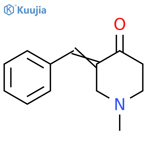 4-Piperidinone, 1-methyl-3-(phenylmethylene)- structure