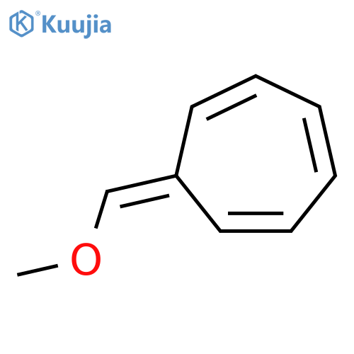 1,3,5-Cycloheptatriene, 7-(methoxymethylene)- structure
