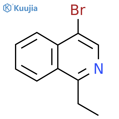 4-Bromo-1-ethylisoquinoline structure