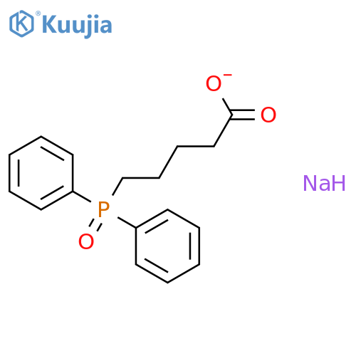 5-(Diphenylphosphinyl)pentanoic Acid structure