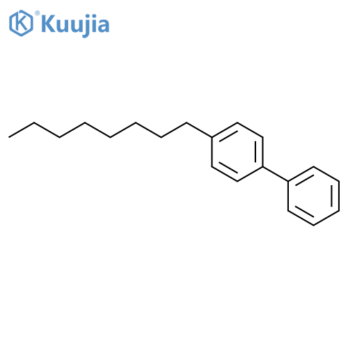 4-n-Octylbiphenyl structure