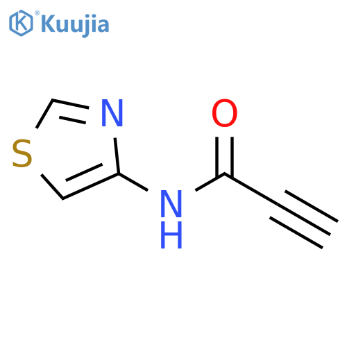 2-Propynamide,N-4-thiazolyl- structure