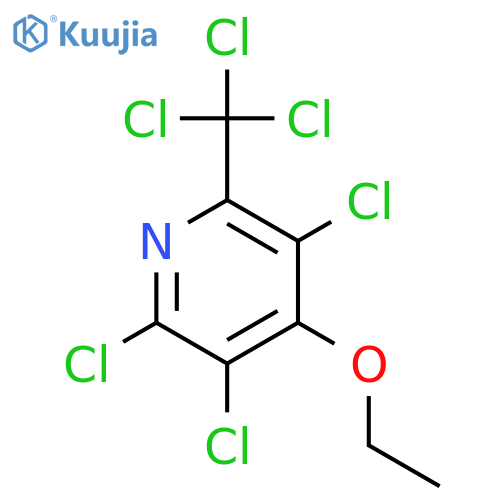 PYRIDINE, 2,3,5-TRICHLORO-4-ETHOXY-6-(TRICHLOROMETHYL)- structure