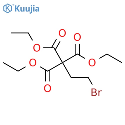 Triethyl 3-bromopropane-1,1,1-tricarboxylate structure