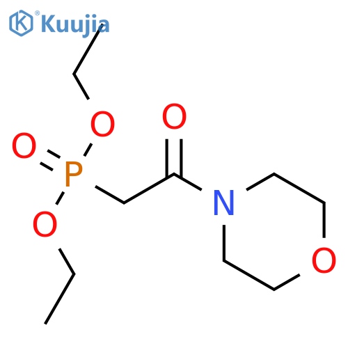 diethyl 2-(morpholin-4-yl)-2-oxoethylphosphonate structure
