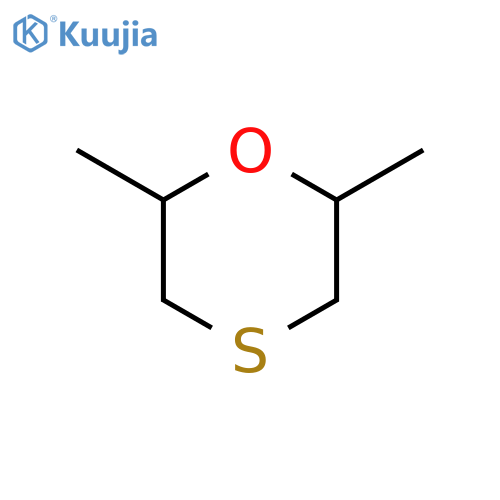 2,6-Dimethyl-1,4-thioxane structure