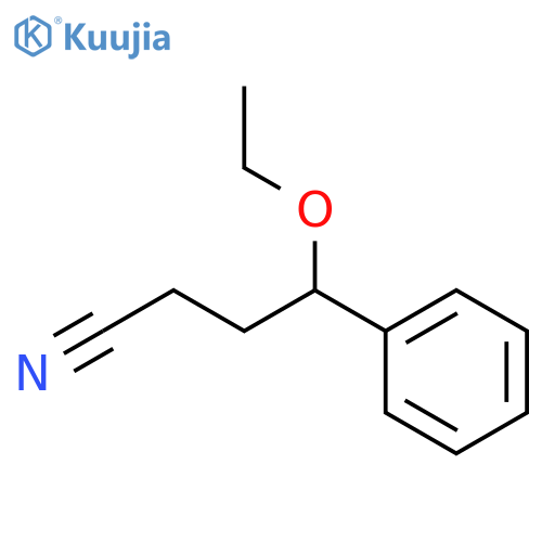 4-Ethoxy-4-phenyl-mutyronitrile structure