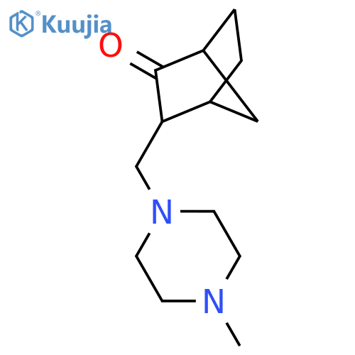 3-(4-Methylpiperazinomethyl)-2-norbornanone structure