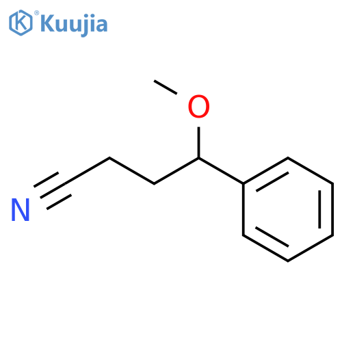 4-Methoxy-4-phenylbutanenitrile structure
