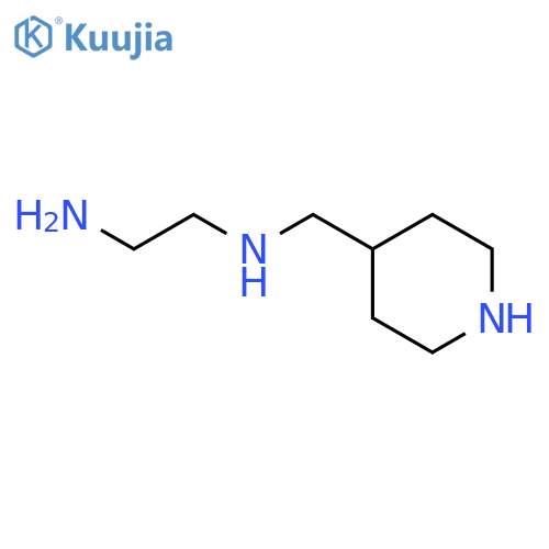 N-(4-Piperidylmethyl)ethylenediamine structure